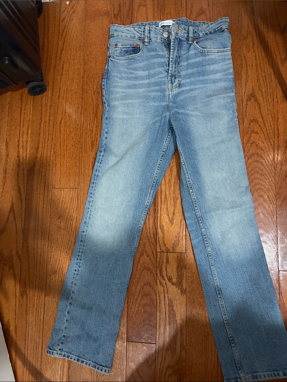 Zara Stovepipe Jeans 6